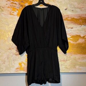 Lulu's Elegant Black Romper